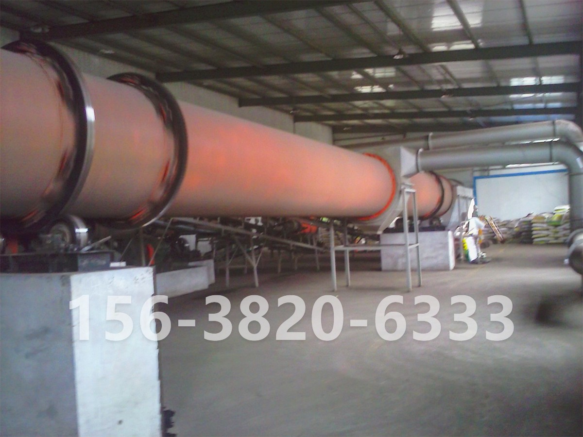 有機肥生產現(xiàn)場