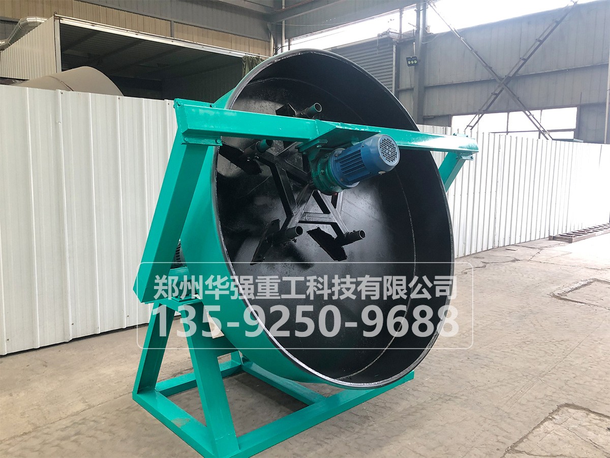 禽畜糞便有機肥圓盤造粒工藝